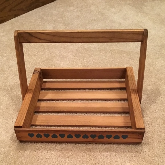 Other - Rustic Wooden Basket
